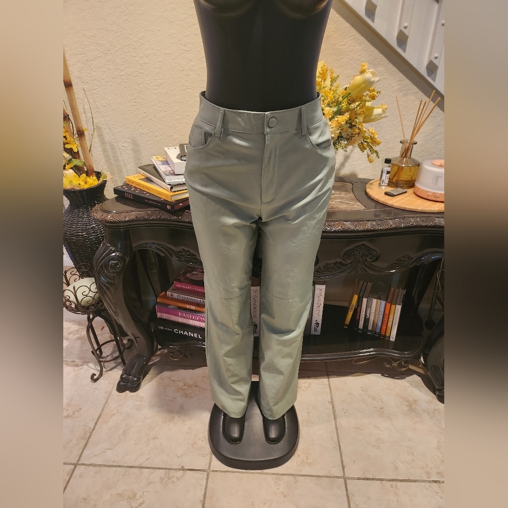 Zara faux leather pants size M